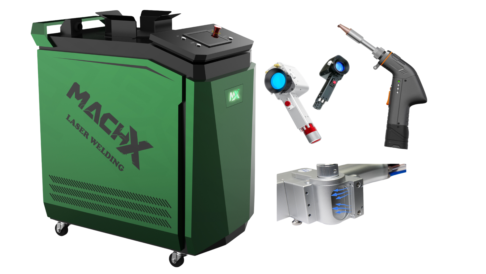 Laser Welding and Cleaning Machines (800W-3000W), (200W-3000W)