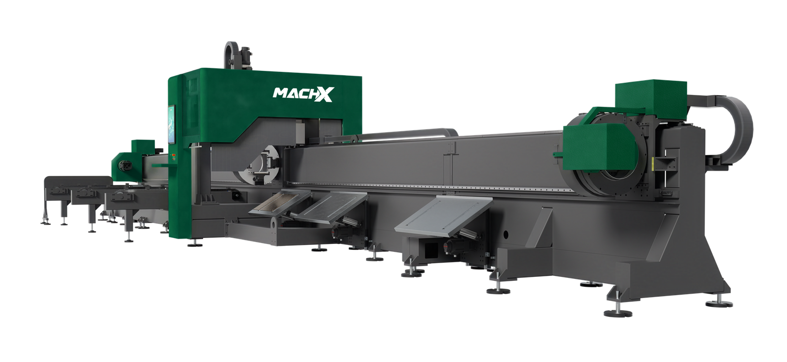 Mach-X MX-TH3-Series 12kW (12000×350) Fiber Laser Tube Cutting Machine